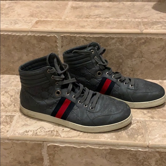 Gucci size 10 high tops